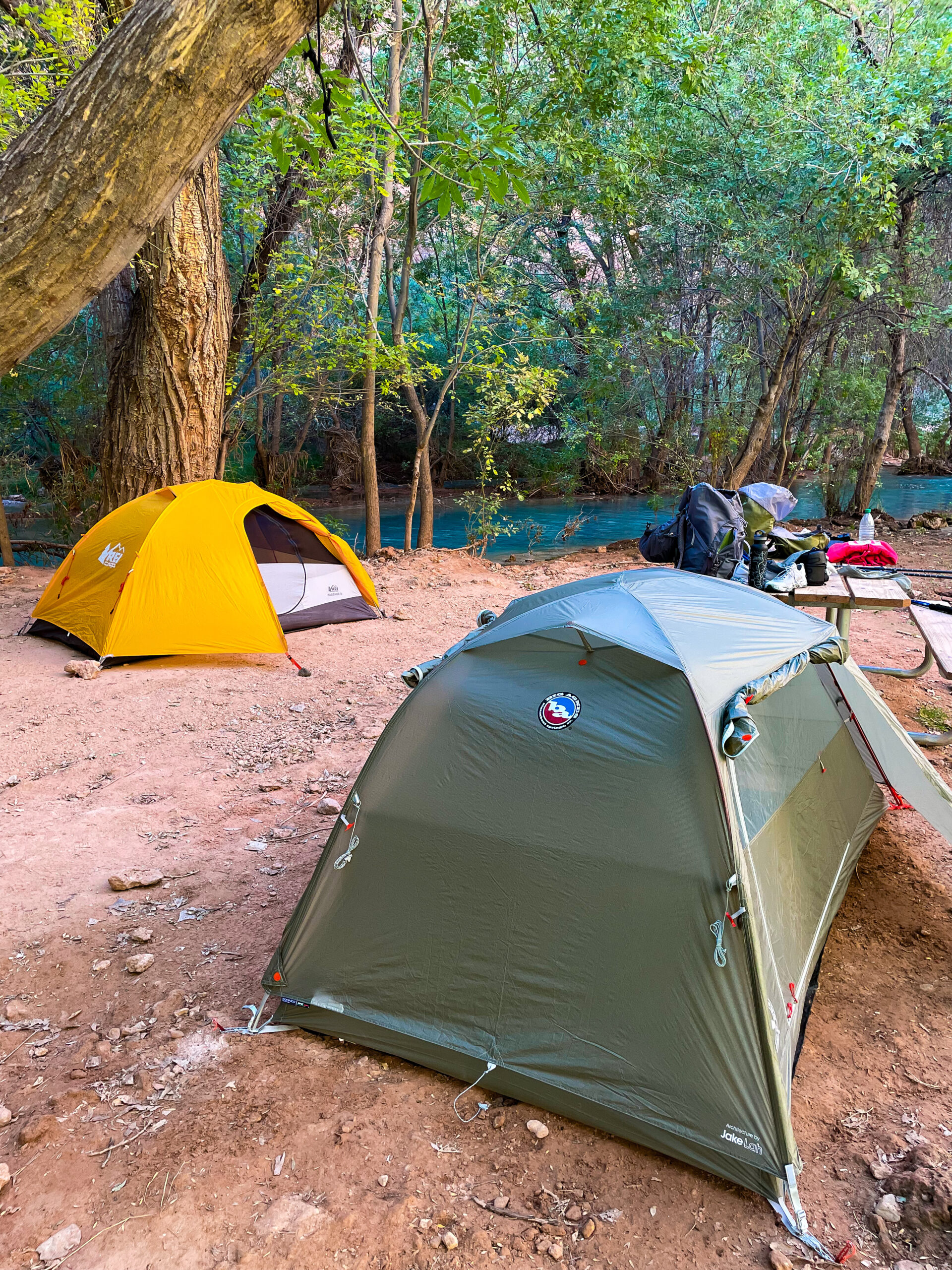 Havasupai Campground Tent